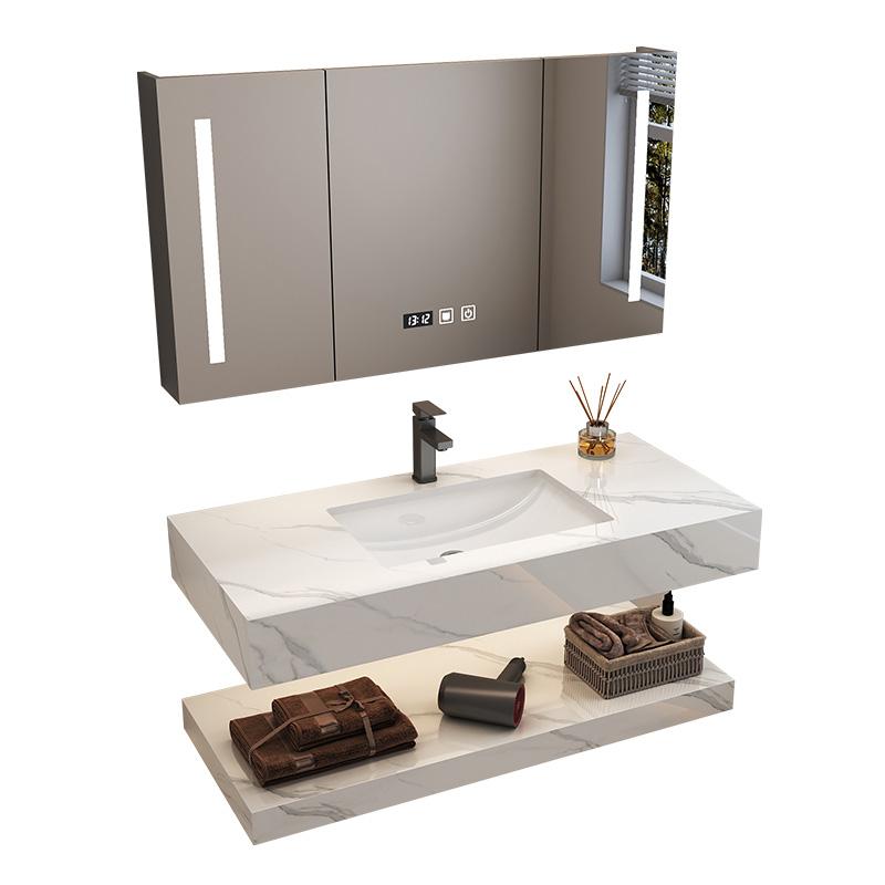 Home Bathroom Vanity Combo - Винтажные тумбы-перегородки для ванной комнаты, простые