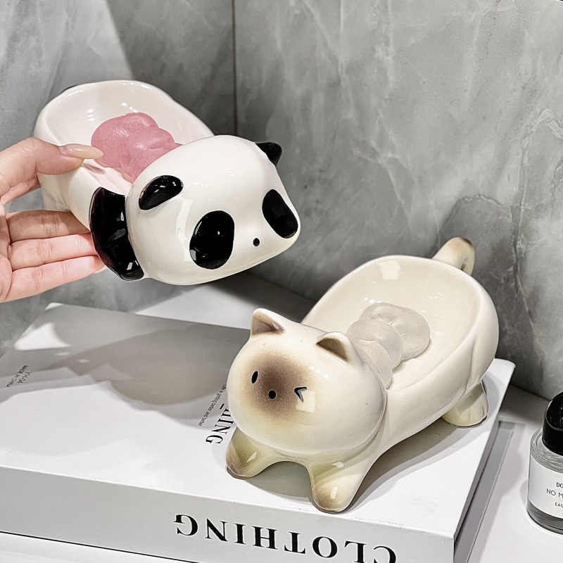 Home Essentials Bathroom Storage - Новая высококачественная керамическая коробка для мыла