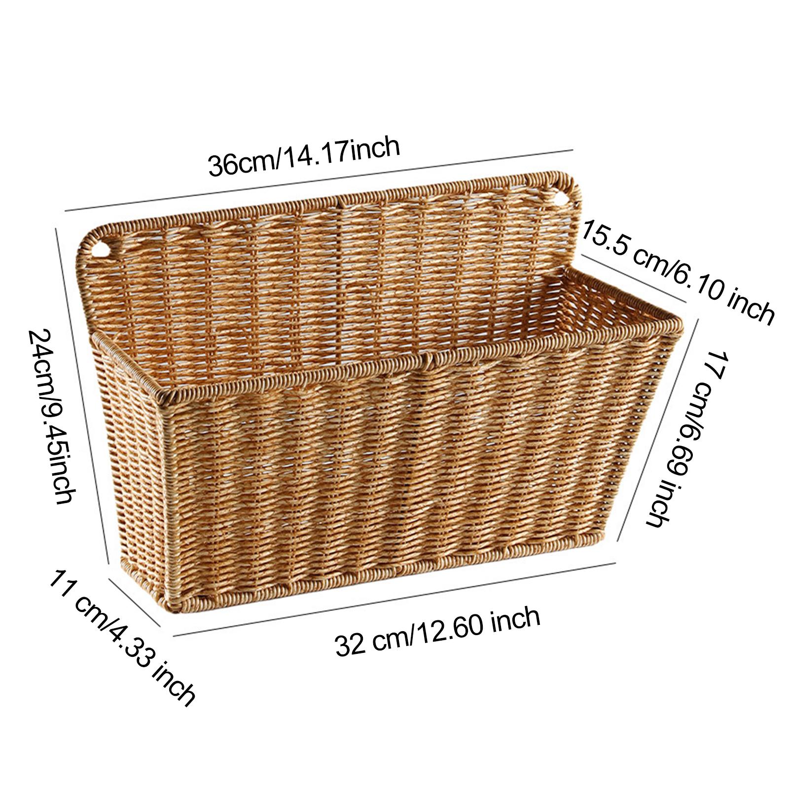 Плетеная корзина для хранения  – обзор и цена Home Essentials Bathroom Storage