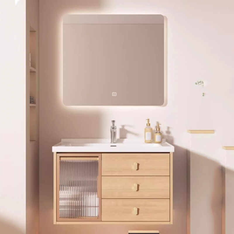 Современный деревянный шкаф дл – обзор и цена Home Bathroom Vanity Combo
