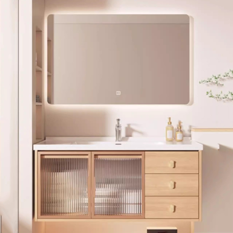 Современный деревянный шкаф дл – обзор и цена Home Bathroom Vanity Combo