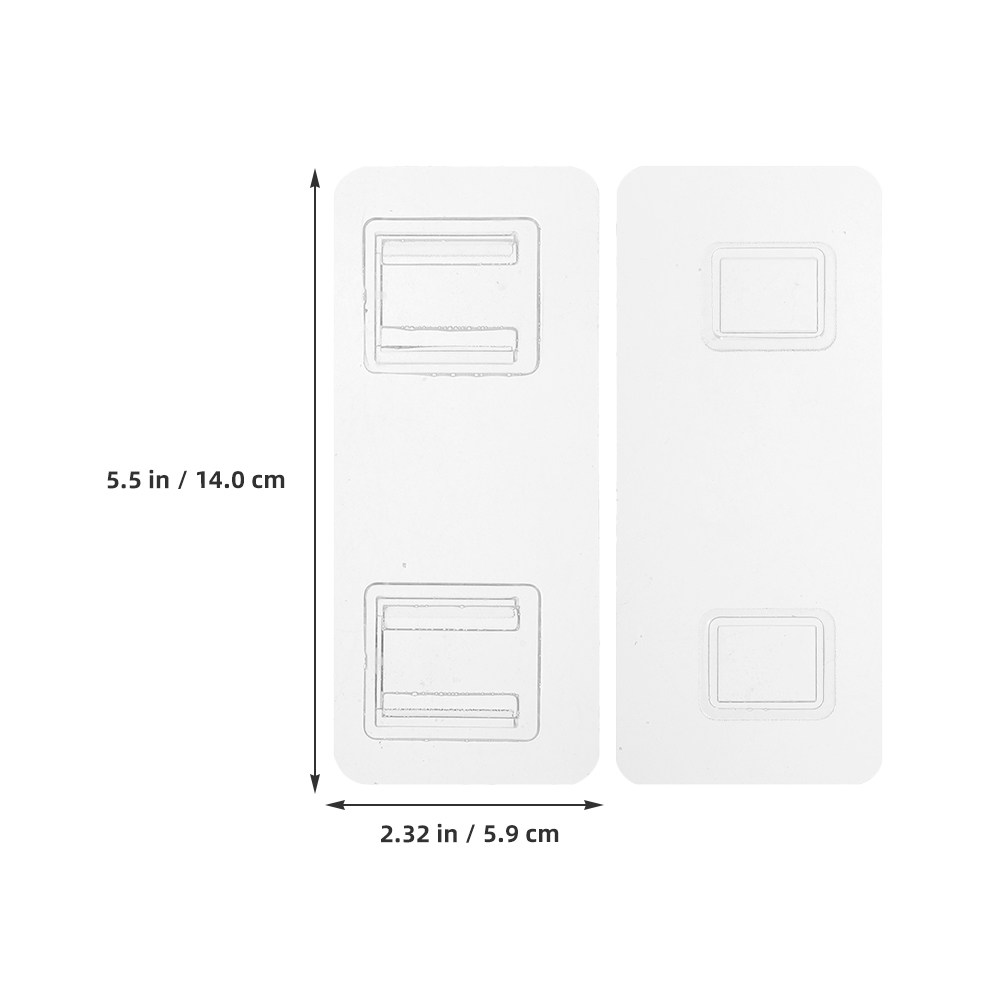 20 комплектов прозрачных насте – обзор и цена Home Bathroom Organizer