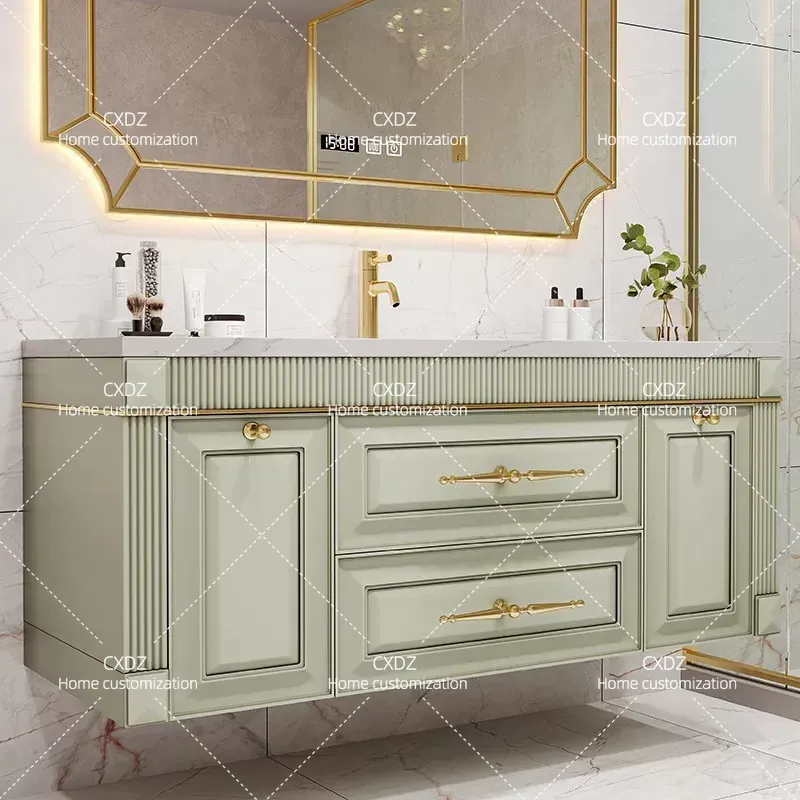 Тумба для ванной из американск – обзор и цена Home Bathroom Vanity Combo