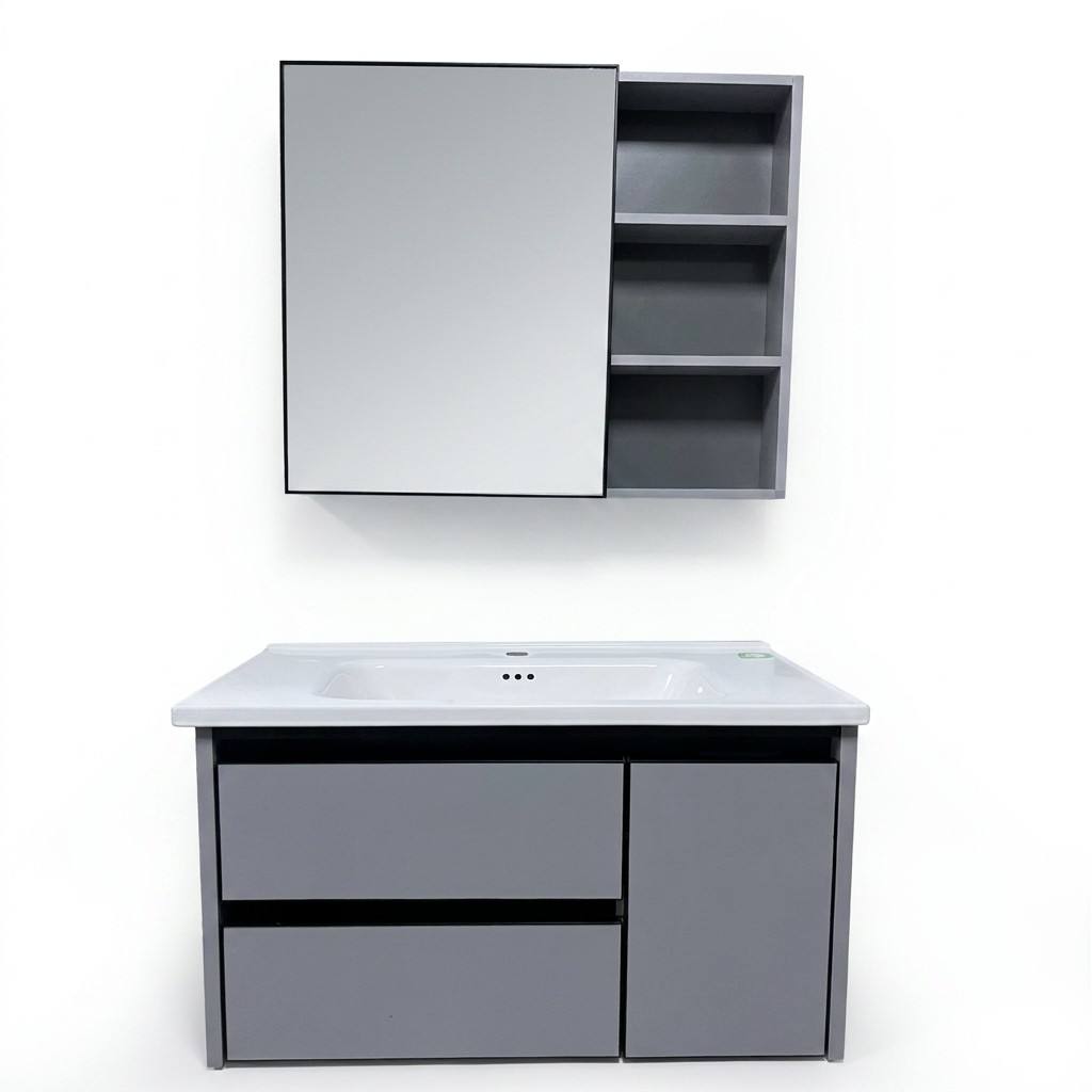 Современный экологичный настен – обзор и цена Home Bathroom Vanity Combo